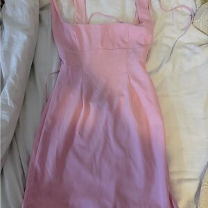 Lucy in the Sky Blush Pink Mini Dress